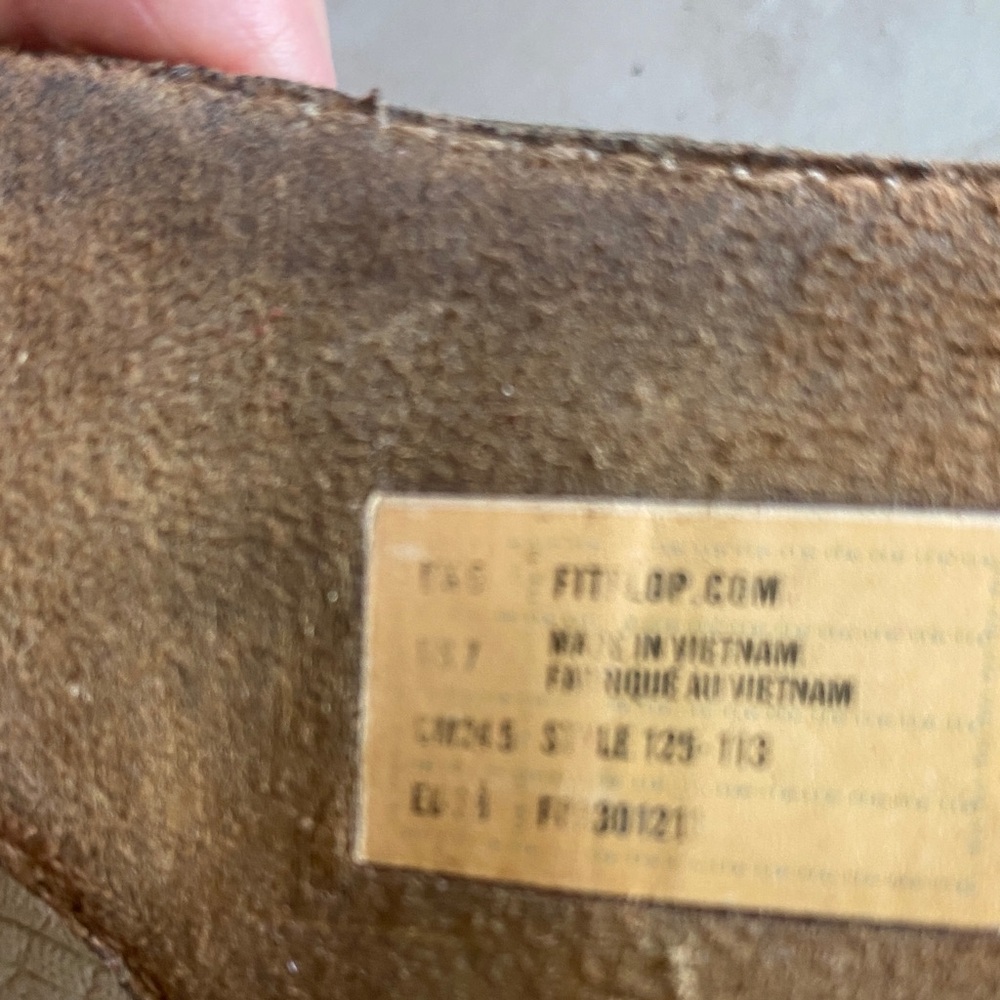Fitflop Brown Leather Sandals - Picture 5 of 6